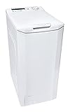 Candy Smart CSTG 282DE/1-S Waschmaschine Toplader / 8 kg/Smarte Bedienung mit NFC-Technologie/Mix Power System/Symbolblende Weiß