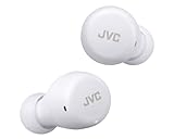 JVC Gumy Mini True Wireless Earbuds [Amazon Exklusiv Edition], Bluetooth 5.1, Spritzwasserschutz (IPX4), Lange Akkulaufzeit (bis zu 15 Std.) - HA-Z55T-W (Weiß)