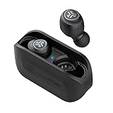 JLab Go Air True Wireless In Ear Kopfhörer, Bluetooth Kopfhörer kabellos, In Ear Ohrhörer und USB Ladebox mit Dual Connect, EQ3 Sound und Mikrofon, Schwarz