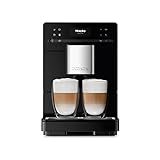 Miele CM 5310 Silence Kaffeevollautomat – Mit OneTouch for Two, AromaticSystem, Kannenfunktion, Reinigungsprogrammen u. v. m. – ‎1000 ml, 36 x 46 x 24.1 cm, Schwarz