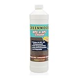 Greenwood WPC & BPC Reiniger mit Pflege - Reinigungsmittel & Pflegemittel - Konzentrat - Reinigen & Pflegen von Terrassen-Dielen - pH Neutral - 1 L