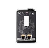 Melitta Solo Arminia Edition E 950-101 Kaffeevollautomat (Exzellenter Kaffee-Genuss dank Vorbrühfunktion und herausnehmbarer Brühgruppe) schwarz, Black (Pure Black)