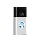 Ring Video Doorbell von Amazon | Akku-Türklingel,1080p HD-Video, fortschrittliche Bewegungserfassung und einfache Installation | Mit 30-tägigem Testzeitraum für das Ring Protect-Abonnement
