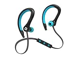 SBS Bluetooth Kopfhörer kabellos in Ear - Wireless Kopfhörer mit 3 Stunden Laufzeit, Bügel, & Mikrofon - Funkkopfhörer in blau für Apple iPhone Handy - Drahtlose Kopfhörer
