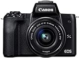 Canon EOS M50 Systemkamera spiegellos - mit Objektiv EF-M 15-45mm IS STM (24,1...