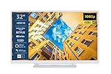 Toshiba 32LK3C64DAY 32 Zoll Fernseher / Smart TV (Full HD, HDR, Triple-Tuner, Alexa Built-In, Bluetooth) - 6 Monate HD+ inklusive [2022] [Energieklasse F]