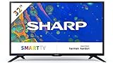SHARP 32BC6E Smart TV 81 cm (32 Zoll) HD Ready LED Fernseher (Harman Kardon, HDMI, HD Tuner)