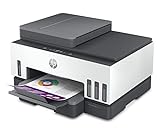 HP Smart Tank 7605 All-in-One Multifunktionsdrucker (Drucker, Scanner, Kopierer, FAX, ADF, WLAN, LAN, AirPrint, inklusive Tinte für etwa 3 Jahre) für Fotos und Dokumente, bis zu 1200 Seiten im Monat