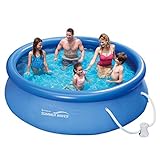 Summer Waves Fast Set Quick Up Pool + Pumpe 305x76cm Swimming Pool Schwimmbad