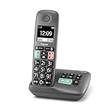 Gigaset Easy mit Anrufbeantworter – Schnurloses Senioren-Telefon mit großen...