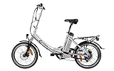 e-motos Alu Pedelec K20 Faltrad Klapprad E-Bike mit Akku (14,50Ah)