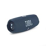 JBL Charge 5 Bluetooth-Lautsprecher in Petrol-Blau – Wasserfeste, portable Boombox mit integrierter Powerbank und Stereo Sound – Eine Akku-Ladung für bis zu 20 Stunden kabellosen Musikgenuss