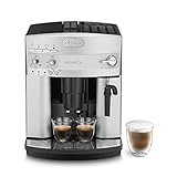 De'Longhi Magnifica ESAM 3200.S Kaffeevollautomat mit Milchaufschäumdüse für Cappuccino, mit Espresso Direktwahltaste, 2-Tassen-Funktion, großer 1,8 Liter Wassertank, Silber