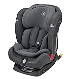 Bébé Confort Titan Plus Autositz, Isofix, neigbar, Gruppe 1/2/3, für Kinder, Technologie ClimaFlow, 9 Monate – 12 Jahre, 9 – 36 kg, authentisch Graphit