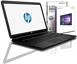 HP (17,3 Zoll) Notebook (Intel N4020 2Core 2x2.60 GHz, 8GB RAM, 512 GB SSD, Intel HD600, HDMI, Webcam, Bluetooth, USB 3.0, WLAN, leichte 2kg, Windows 10 Prof. 64 Bit, #6748
