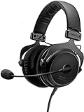 beyerdynamic MMX 300 Premium geschlossener Over-Ear Gaming-Headset (2nd Generation) mit Mikrofon, geeigneter Kopfhörer für PS5 Konsole, XBOX Series X, PC, Notebook (schwarz)