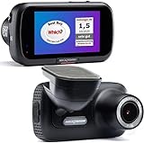 Nextbase 322GW – Autokamera Dashcam Auto – Full 1080p/30fps HD Aufzeichnung - 140° Weitwinkel SOS–Notruffunktion G-Sensor GPS Bluetooth 4.2 Parküberwachung WiFi
