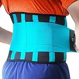 Clever Yellow Rückenbandage für Herren und Damen - Lumbalbandage zur Linderung von Rückenschmerzen, Vorbeugung von Verletzungen und Stabilisierung der Lendenwirbelsäule - XL