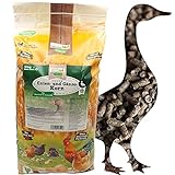 DuckGold Enten- & Gänsekorn 10kg - Entenfutter Gänsefutter Wassergeflügelkorn Pellets