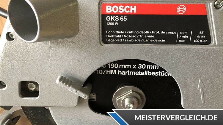 Bosch Heimwerker GKS 65 Professional Sägeblatt