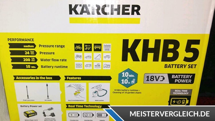 Kärcher KHB 5 Verpackung