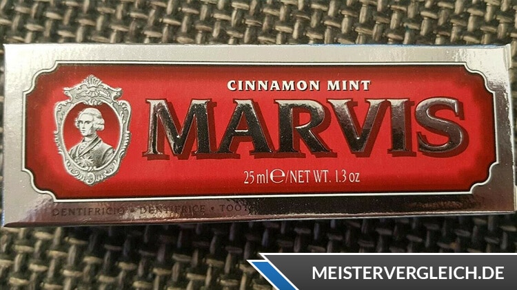 Marvis Zahnpasta Verpackung