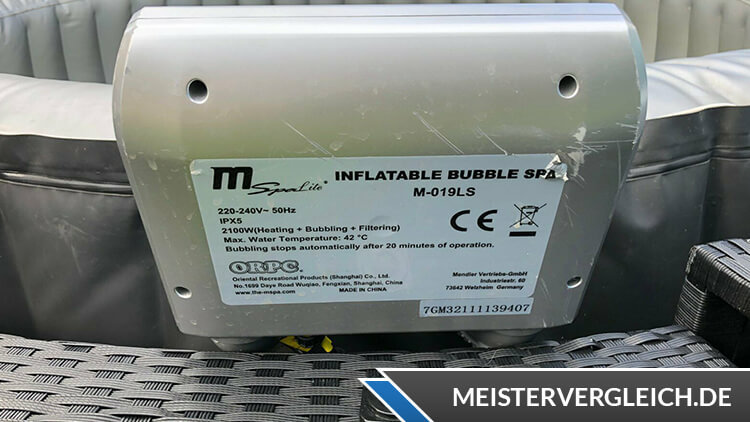 Whirlpool Umrandung Heizung