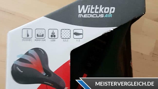 WITTKOP MEDICUS AIRFLOW TRK Trekking Sattel NEU EUR 23,95 - DE