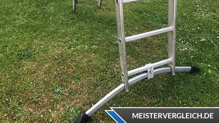 Hailo Aluminium Kombileiter HobbyLOT Standfuß