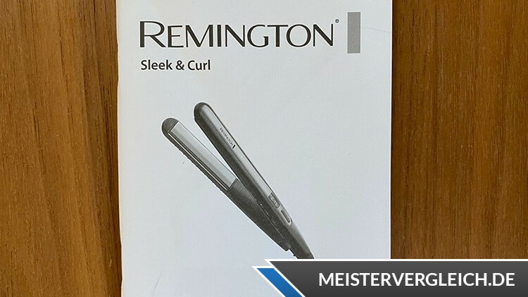 REMINGTON Pro-Sleek & Curl S6540 Anleitung