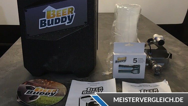 Beer Buddy Zapfanlage Lieferumfang