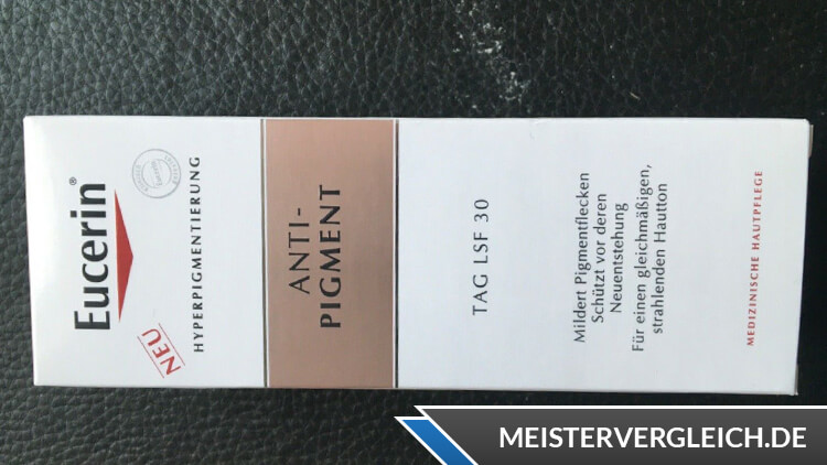 Eucerin Anti-Pigment Tag LSF 30 Creme Test