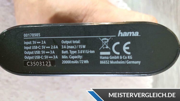 Hama Power Pack Funktionen