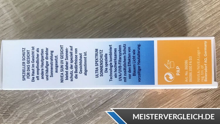 Pigmentflecken Creme Sonnenschutz