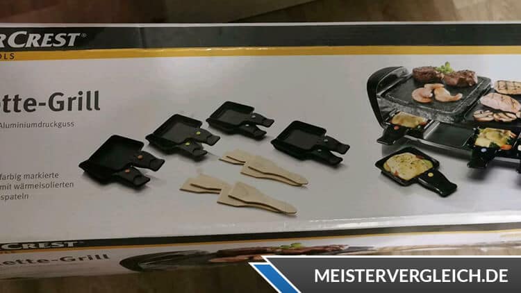 SILVERCREST Raclette-Grill Lieferumfang