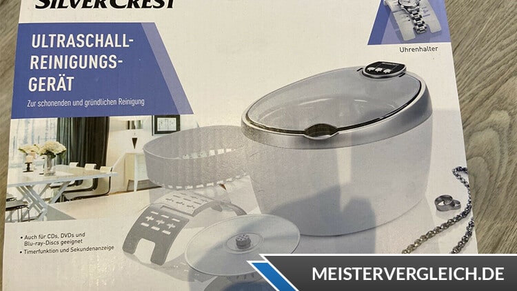 SILVERCREST Ultraschall-Reinigungsgerät bei LIDL gekauft
