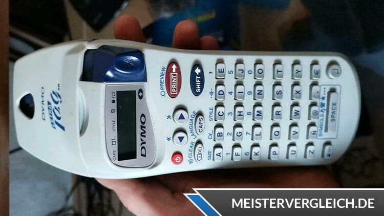 Dymo Beschriftungsgerät Praxistest