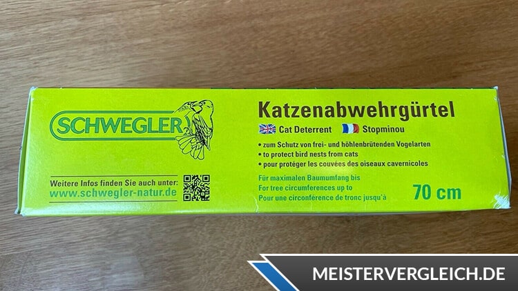 Katzenabwehrgürtel Anwendung