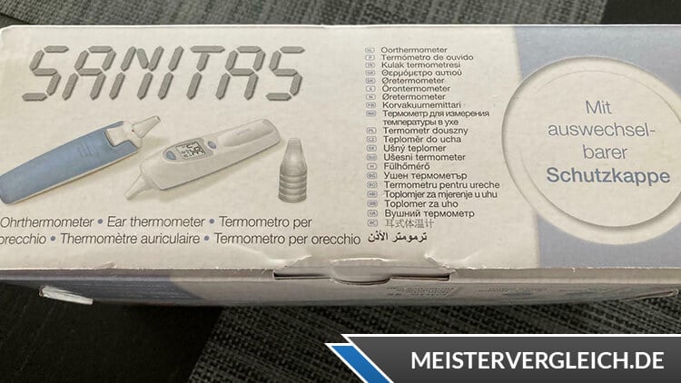 SANITAS Ohrthermometer SFT 53 Anwendung