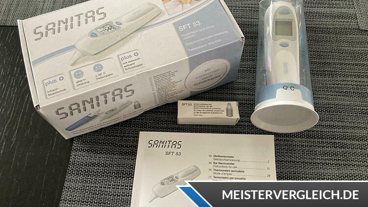 SANITAS Ohrthermometer SFT 53 Test