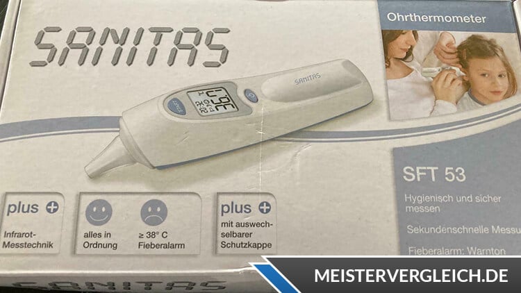 SANITAS Ohrthermometer SFT 53 Verpackung