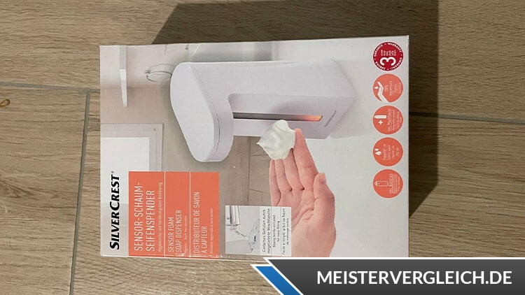 SILVERCREST Elektrischer Seifenspender Verpackung