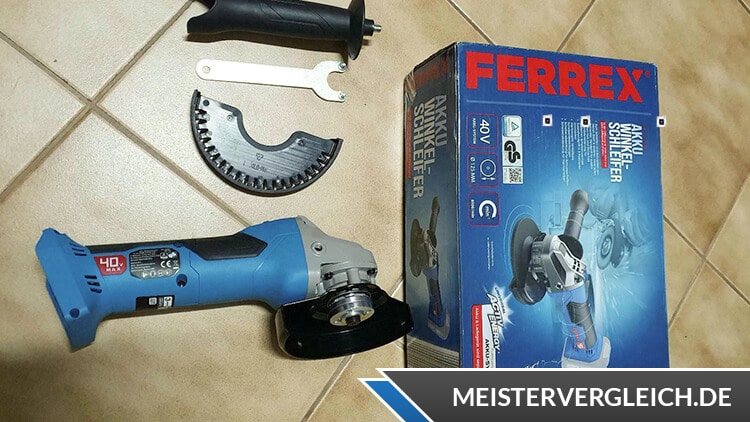 FERREX Akku-Winkelschleifer von ALDI Süd