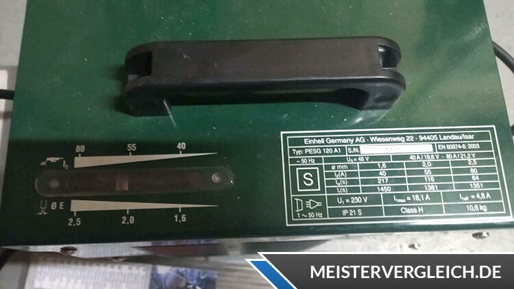 PARKSIDE Fülldraht-Schweißgerät Test