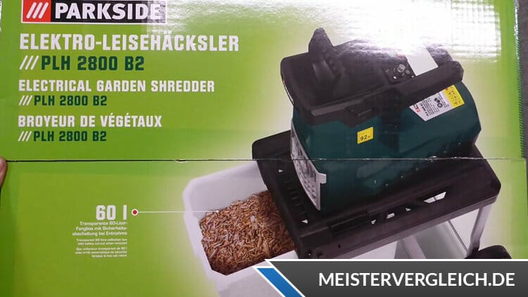 PARKSIDE Walzenhäcksler Lieferumfang