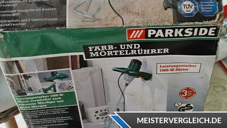 PARKSIDE Farb- und Mörtelrührer Verpackung