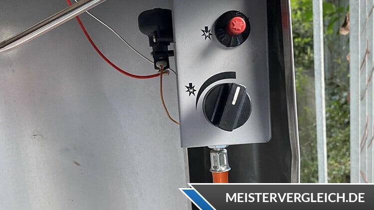 ENDERS Gas-Terrassenheizer Polo 2.0 Bedienelemente
