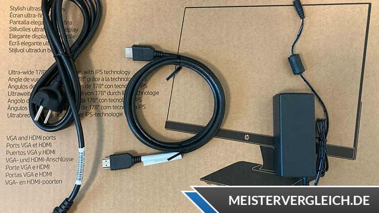 HP 24m Display Lieferumfang