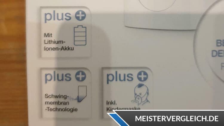 SANITAS Inhalator Eigenschaften