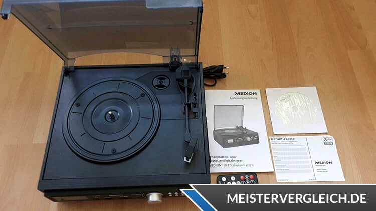 MEDION LIFE E69143 (MD 43142) Schallplatten- und Kassettendigitalisierer Test